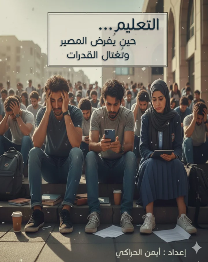 غلاف التعليم… حين يُفرض المصير وتُغتال القدرات