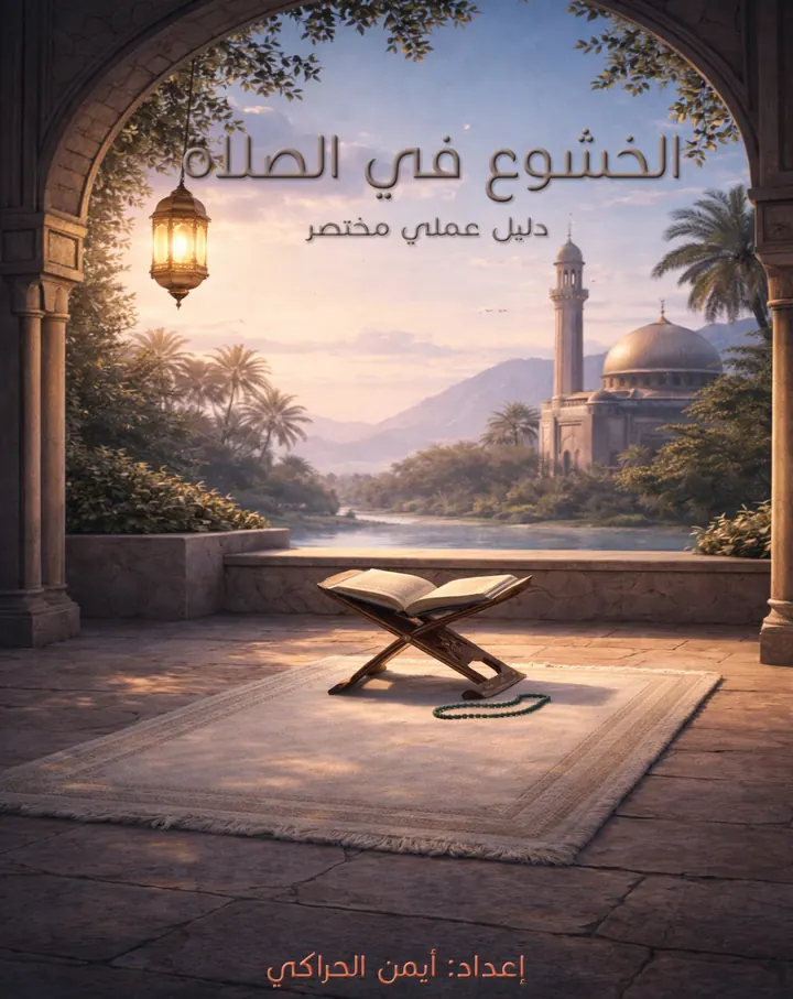غلاف الخشوع في الصلاة