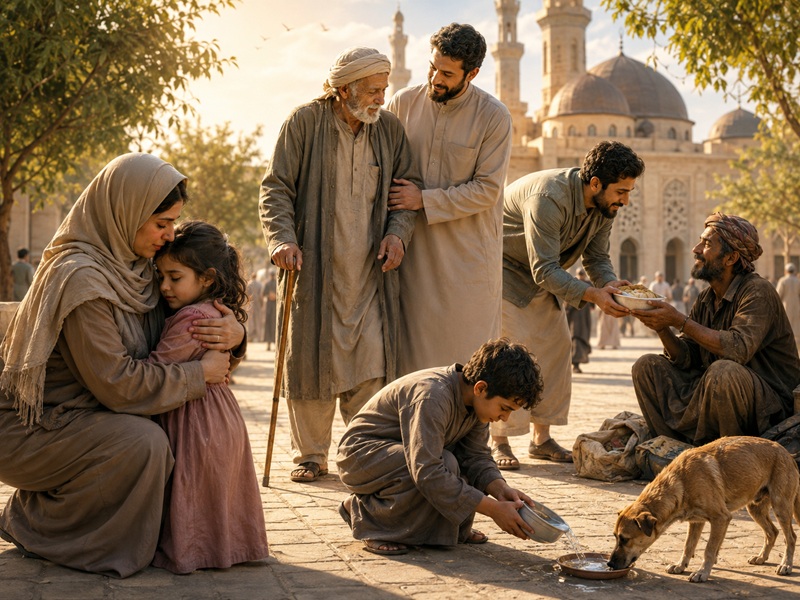 إنما يرحم الله من عباده الرحماء